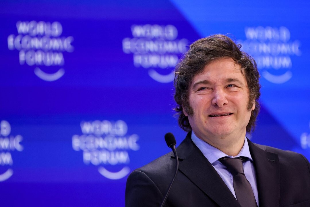 Javier Milei Attends World Economic Forum in Davos