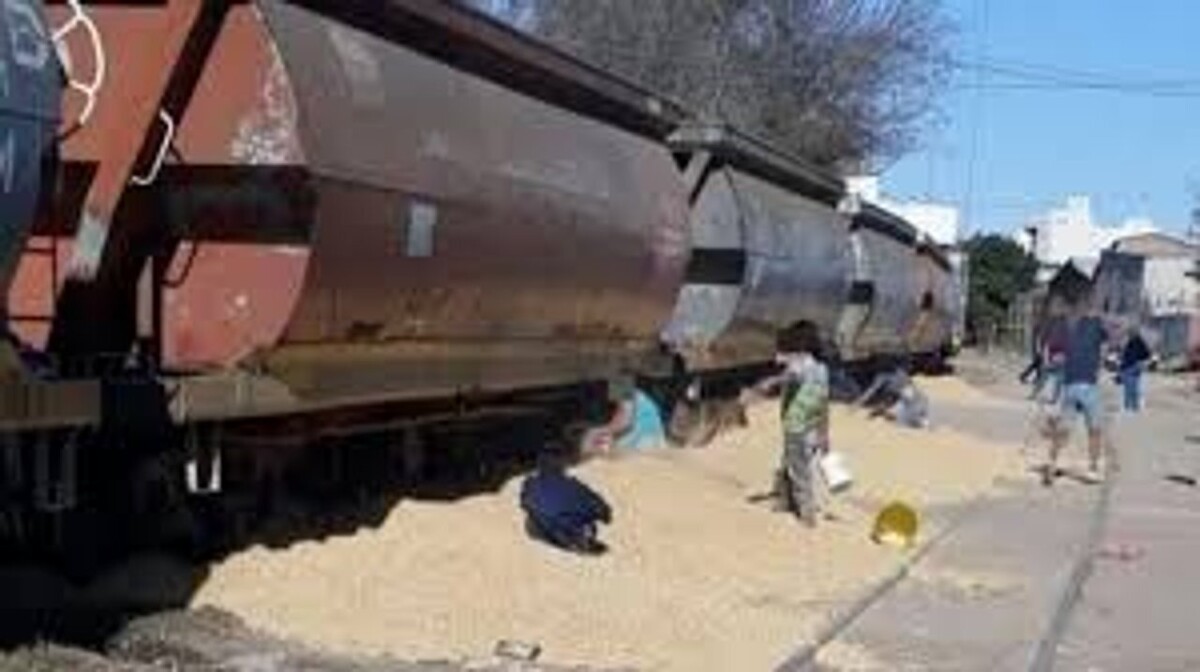 Robbery on Train in Villa Gobernador Gálvez