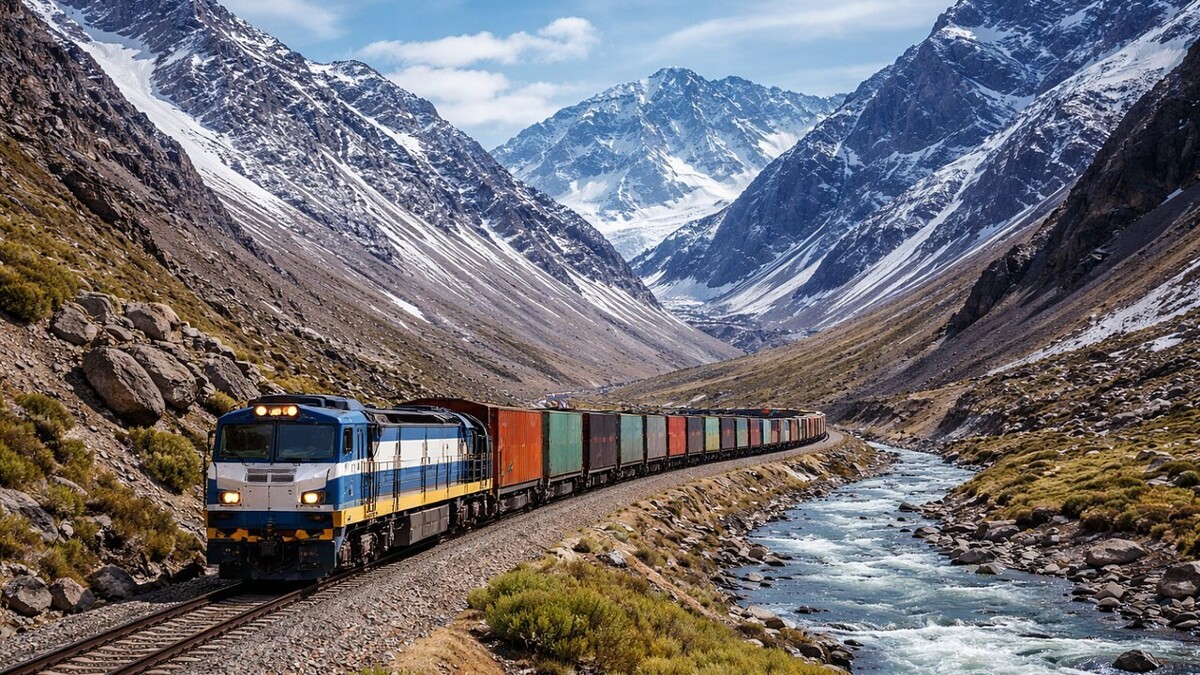 横跨安第斯山脉铁路回归：重塑南美经济的项目