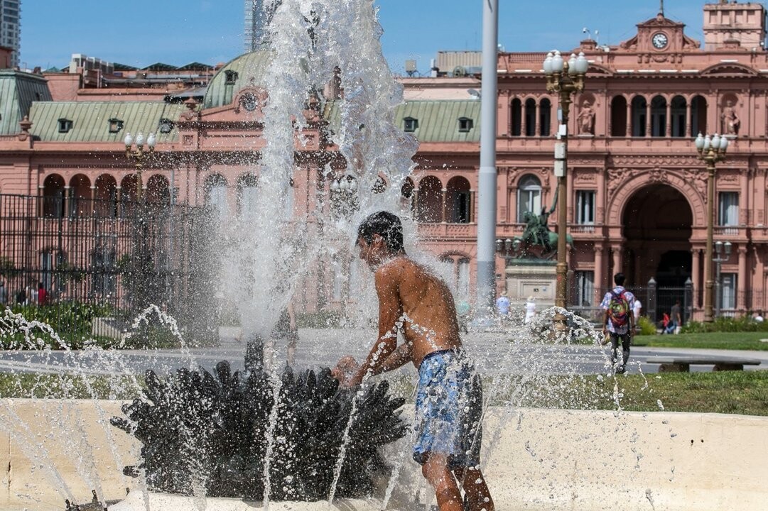 Orange alert for extreme temperatures in Buenos Aires