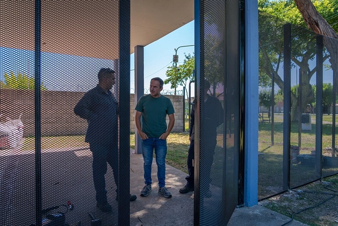 Campana Mayor Inspects CAPS Upgrading Works