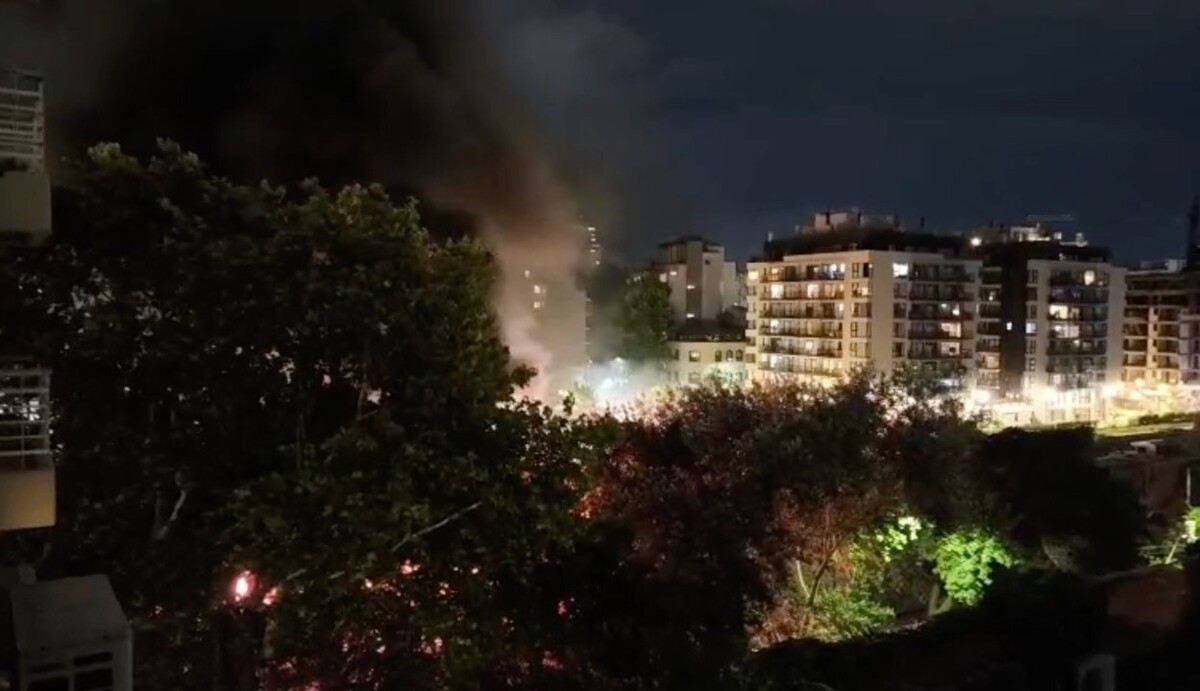 В Буэнос-Айсе вспыхнул пожар на заброшенных железнодорожных путях