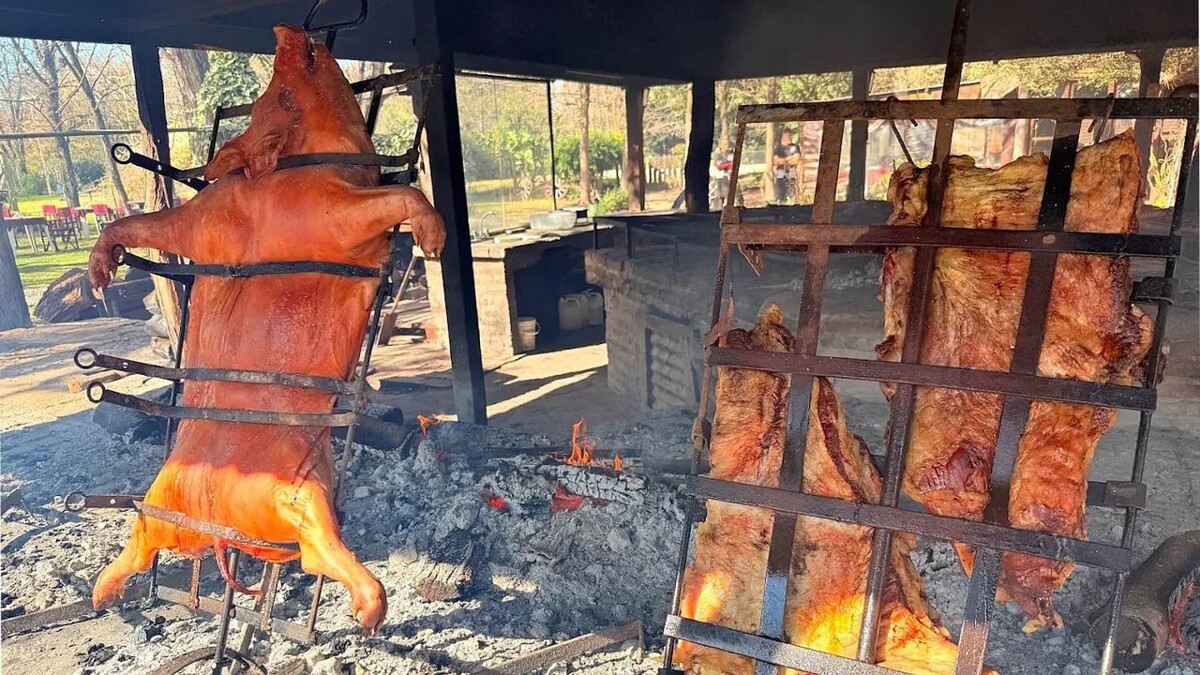 День на природе с неограниченным барбекю в аргентинском Томас-Хофре