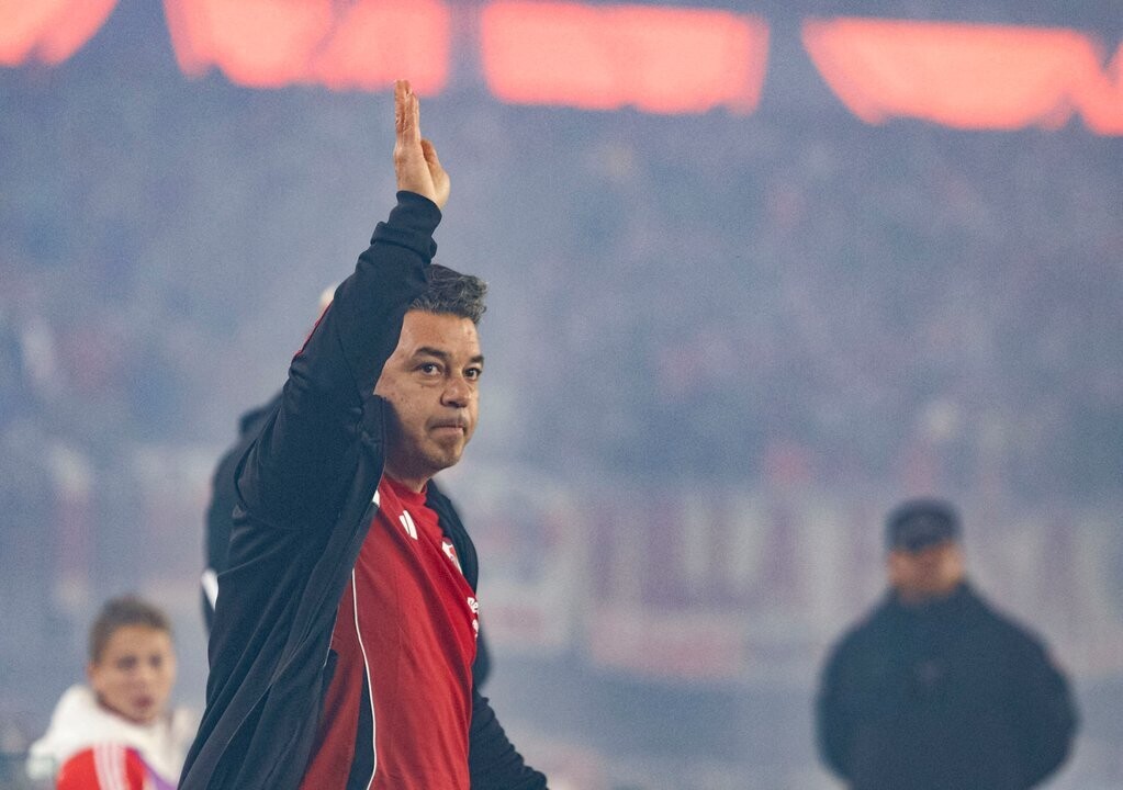 Прощание Гальардо на стадионе «Монументаль»