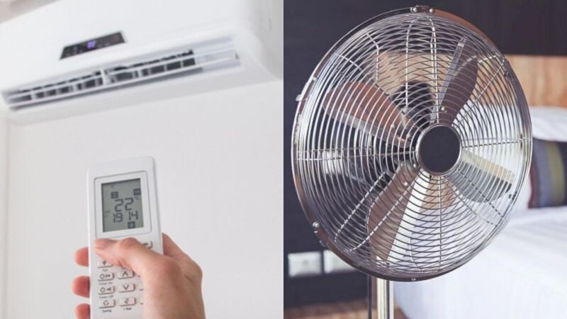 Comparing Air Conditioner and Fan for Health