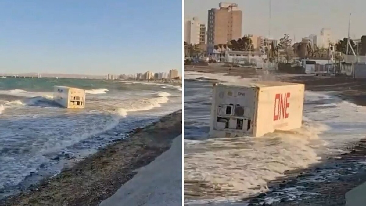 Container Causes Mystery in Puerto Madryn
