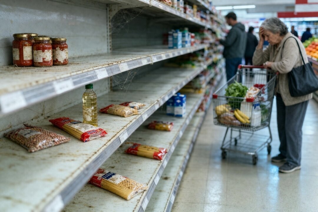 马德普拉塔陷入危机：超市购物已成往事