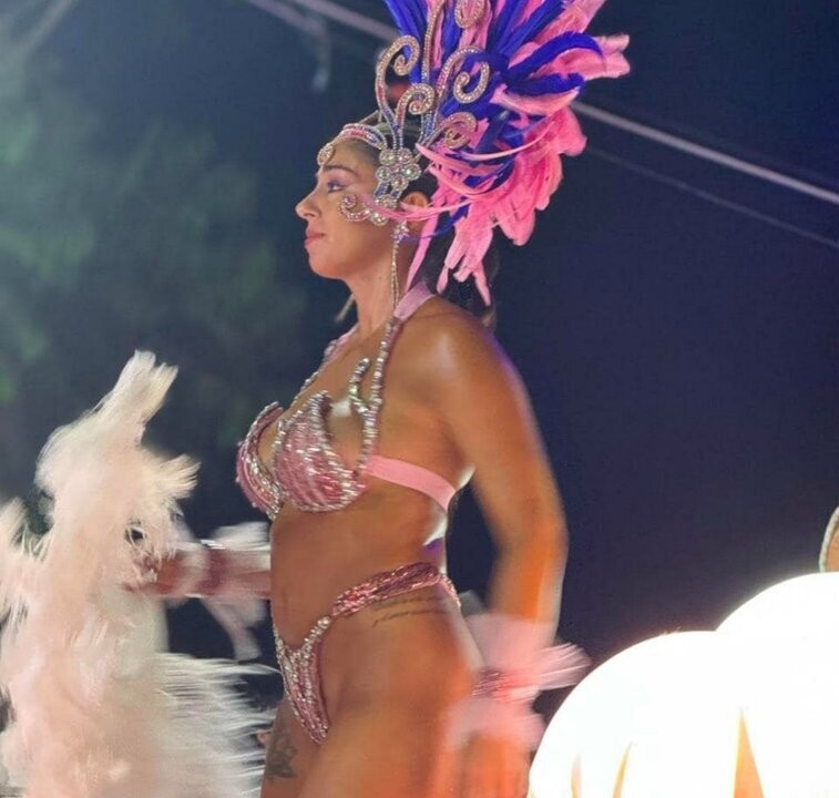 Aguilares' Mayor Dances at Carnival Celebrations