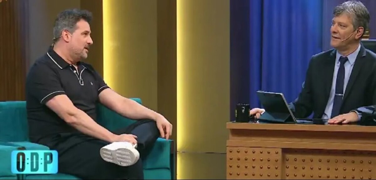 Mario Pergolini learns to dance with José María Listorti