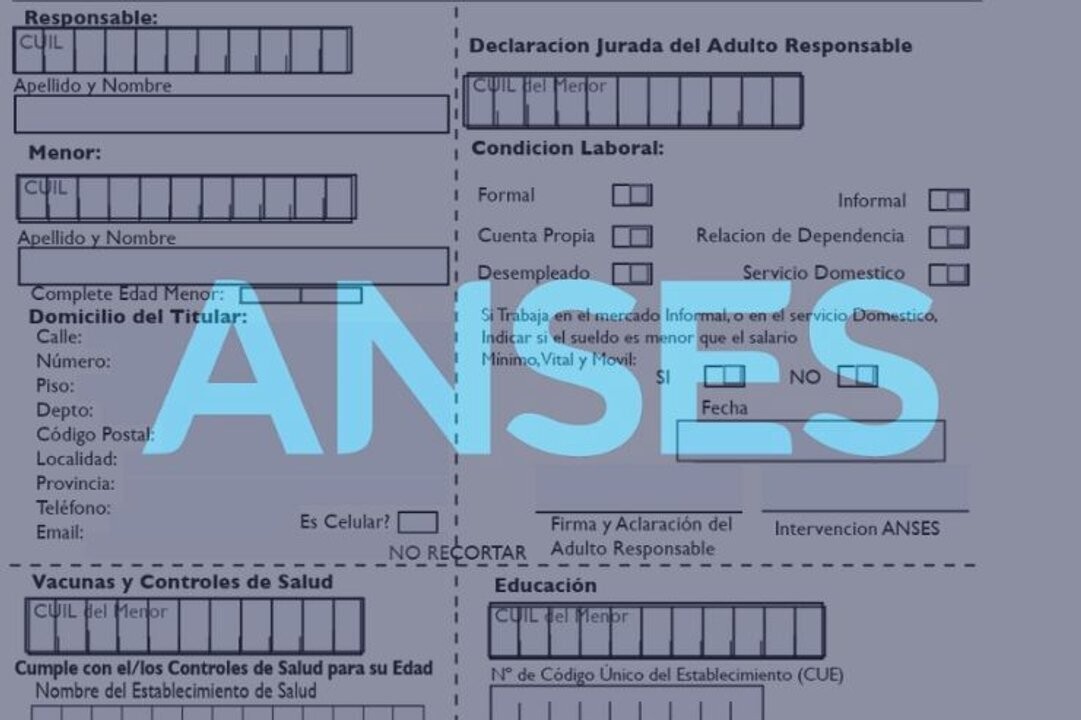 ANSES напомнила о сроках подачи заявления на получение выплаты AUH за 2025 год