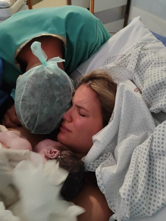 Eva Bargiela and Gian Luca Simeone welcome their son Faustino