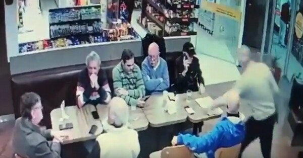 Драка на заправке в Рафаэле из-за газеты