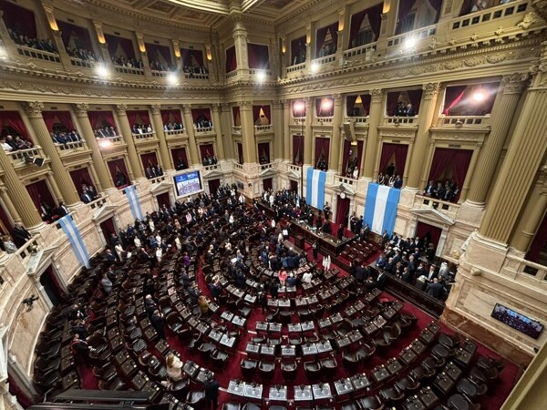 Se inaugura la 144° sesión legislativa en Argentina