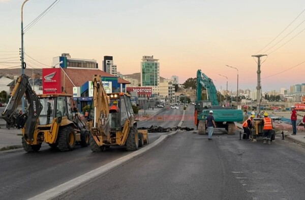 Ограничение движения на национальном шоссе 3 в Комодоро-Ривадавия