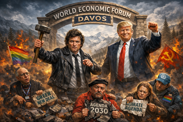 Milei at Davos: America as the New Beacon of the West