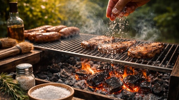 Traditional Argentine Trick: Salt on Coals for Perfect BBQ