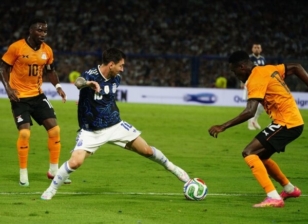 Messi Scores, Argentina Beats Zambia