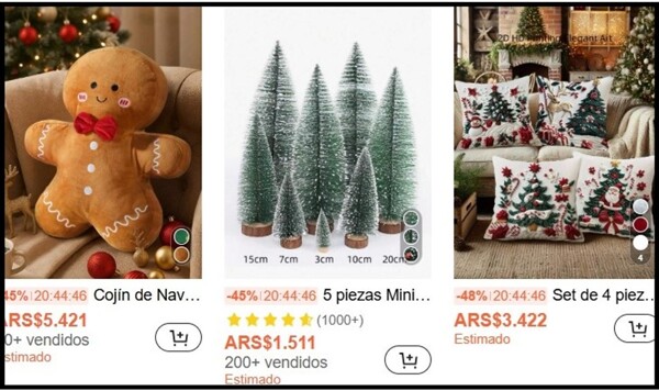 Каталог Shein в Аргентине: Черная пятница и подготовка к Рождеству