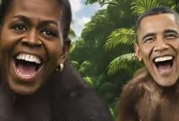 特朗普删除了带有奥巴马的种族主义AI视频