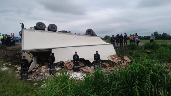 Truck accident in Tucumán