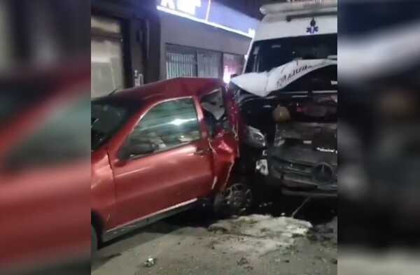 Авария скорой помощи в Палермо