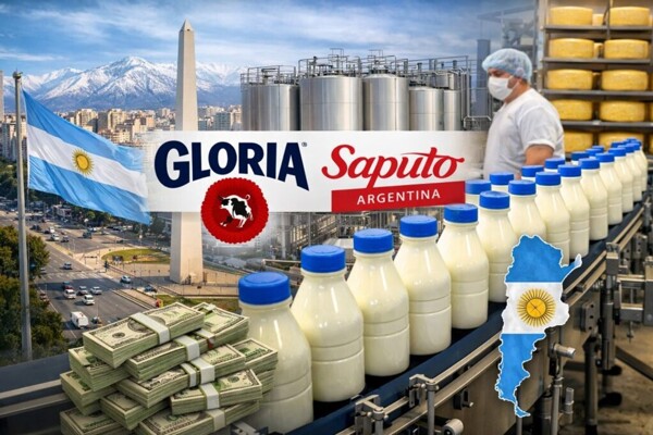加拿大 Saputo 将其在阿根廷 80% 的乳制品业务出售给秘鲁 Gloria Foods