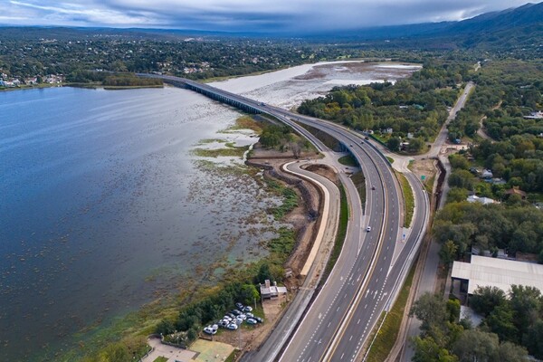 Límite de velocidad en la Autovía Punilla