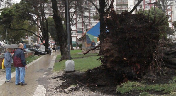 Strong Storm Hits Mar del Plata