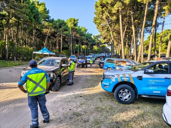 Операция ANSV в Пинамаре: выявлено более 200 нарушителей