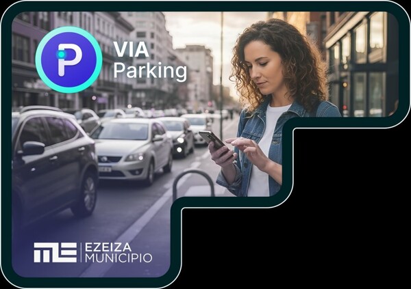 El Municipio de Ezeiza implementó el nuevo sistema de estacionamiento medido