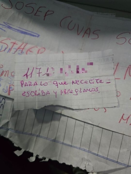 Seized Notes Link Señor Jota to Triple Murder