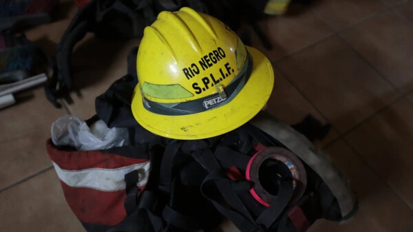 Пожар у санатория в Барилоче