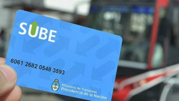 Обновление карты SUBE в Аргентине