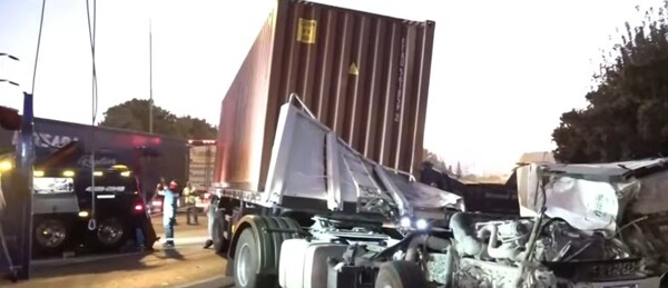 Авария на шоссе Панамерикана вызвала пробки