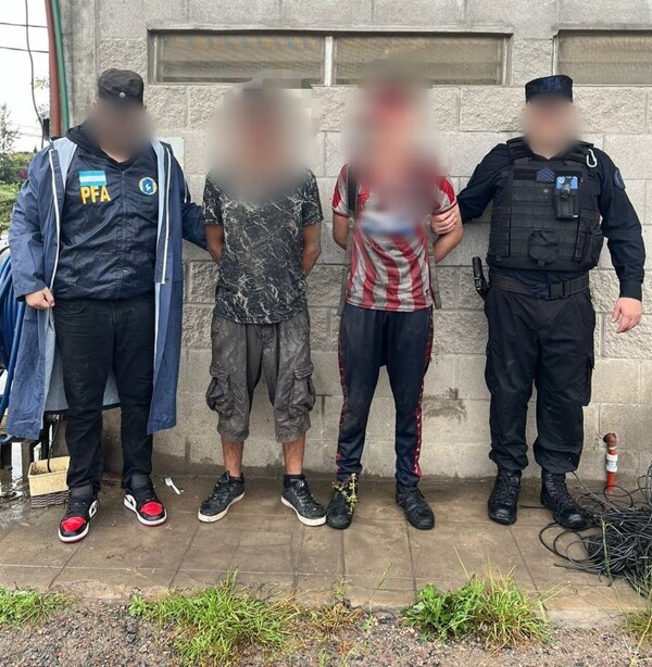 Detention of three criminals in Haedo