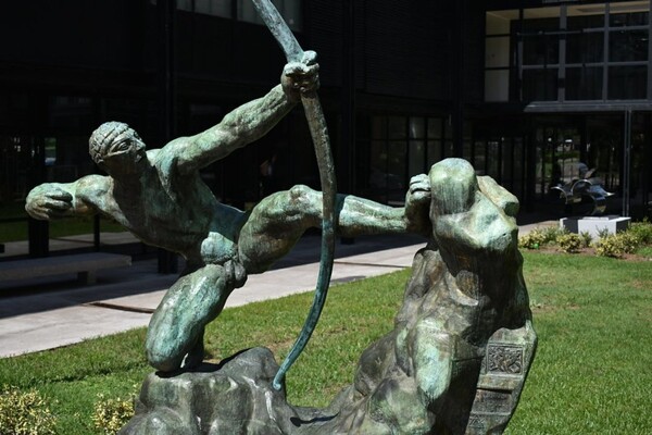 Inauguration of the Sculpture Walk in Buenos Aires