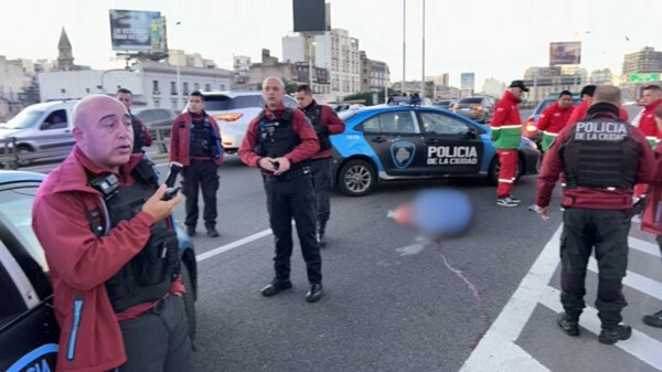 Вор погиб в ДТП на автостраде 9 де Хулио Сур