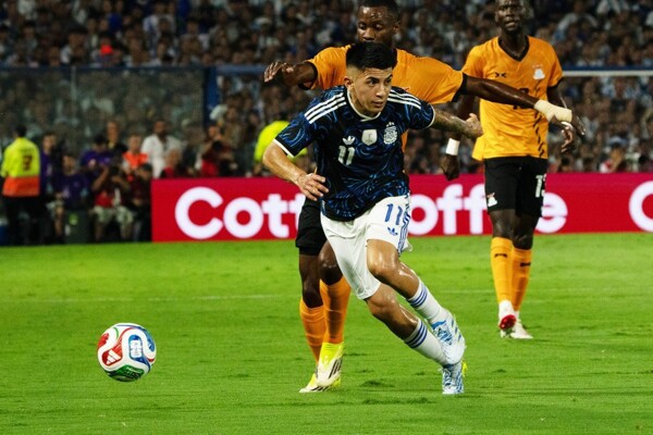 Argentina Rout Zambia with an Own Goal