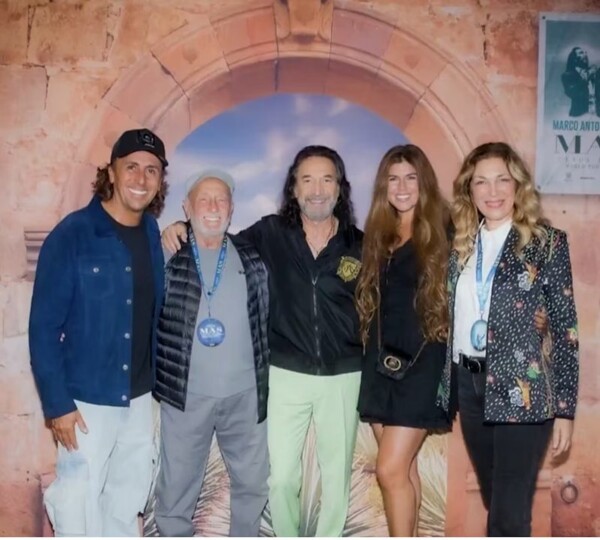 Loly Antoniale Returns to Argentina with Husband