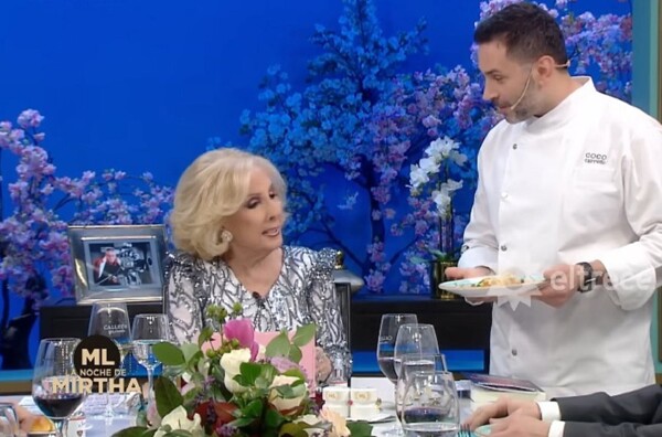 La Noche de Mirtha Legrand: Отсутствие шеф-повара Химены Монтеверде