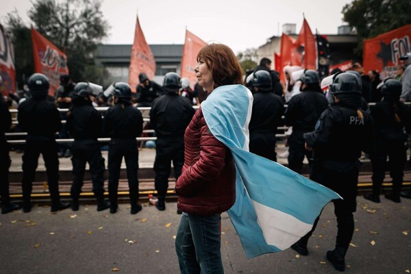 В Аргентине проходит общенациональная забастовка против ультралиберального президента Милей