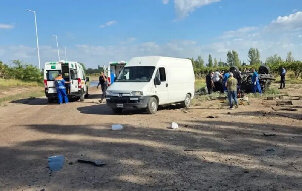 Трагическое accidente en San Martín durante regreso de vacaciones