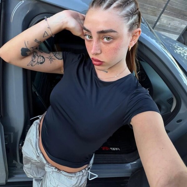 Nicki Nicole de vacaciones en la Patagonia argentina