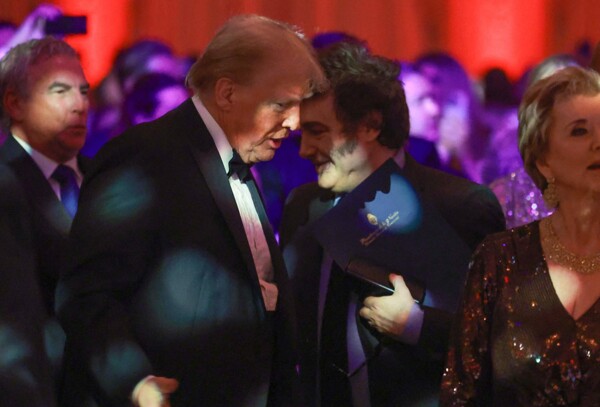 Milei Meets Trump at Mar-a-Lago Gala