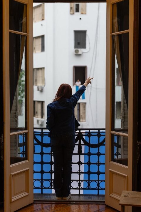 Deputy Máximo Kirchner publishes video of mother with 'you will never walk alone' caption