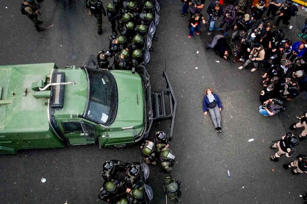 Массированные протесты в Аргентине против политики правительства