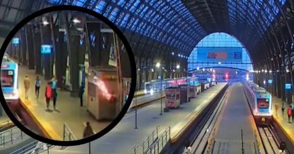 Попытка кражи кабеля на вокзале поездов в Ретиро заканчивается арестом