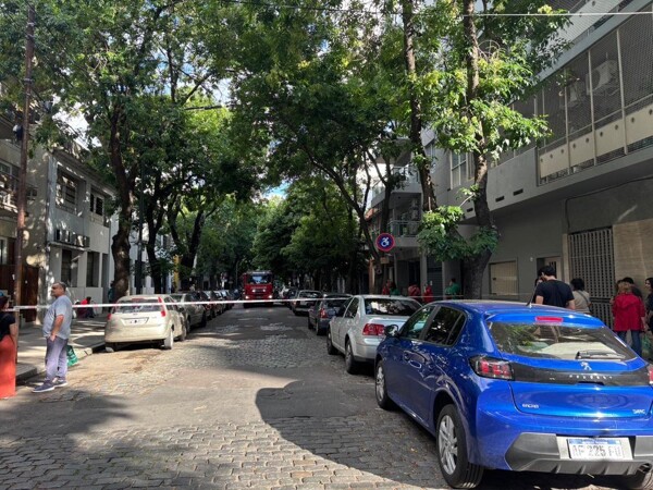 12 человек получили помощь из-за пожара в Буэнос-Айресе