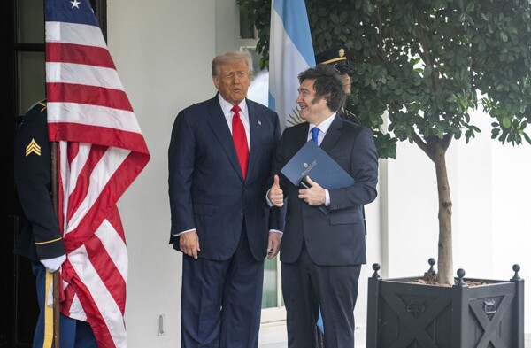 Milei calls Trump's support decisive for Argentina's stability