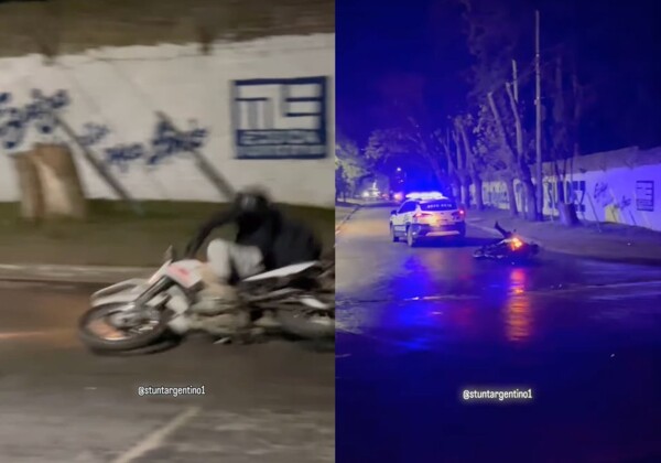 Видео мотоциклистов, скользящих по замерзшей дороге, стало вирусным в Тристан-Суаресе